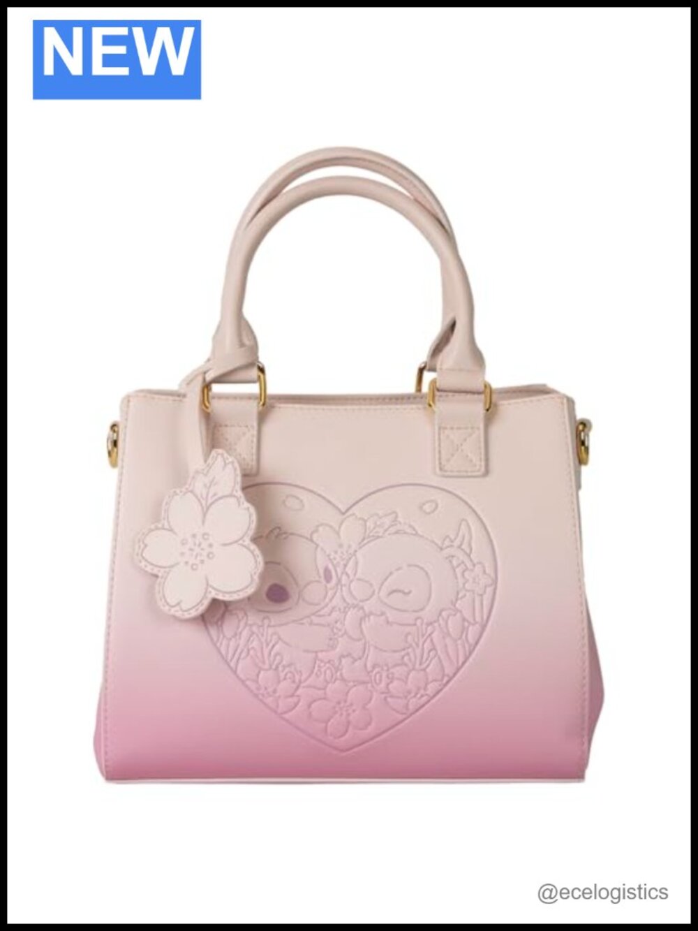 Loungefly Stitch Crossbody Bag Faux Leather Vegan Purse